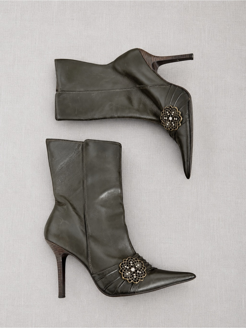 Steve Madden DYNASTI leather ankle boots Discontinued